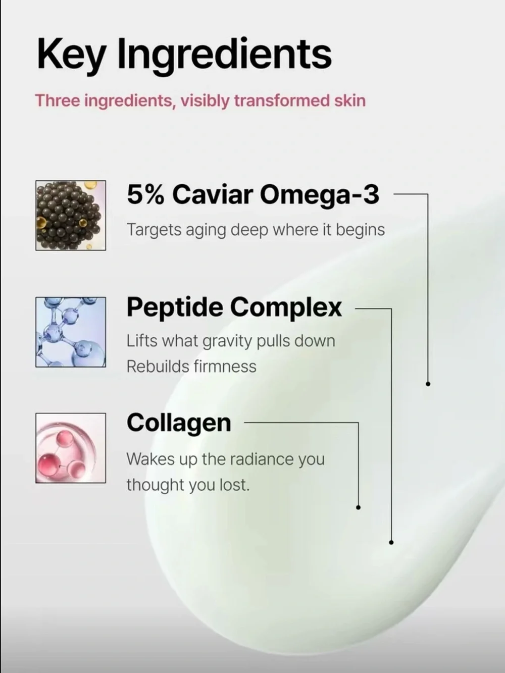 DELUX Caviar Glow Skincare Set - Pink & Light Blue Packaging